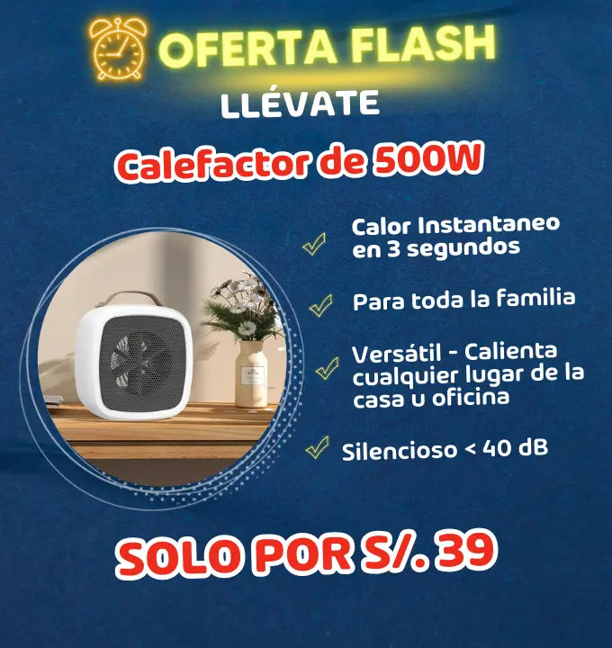 Calefactor 500W