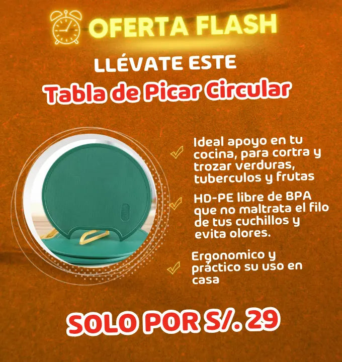Tabla de Picar Circular
