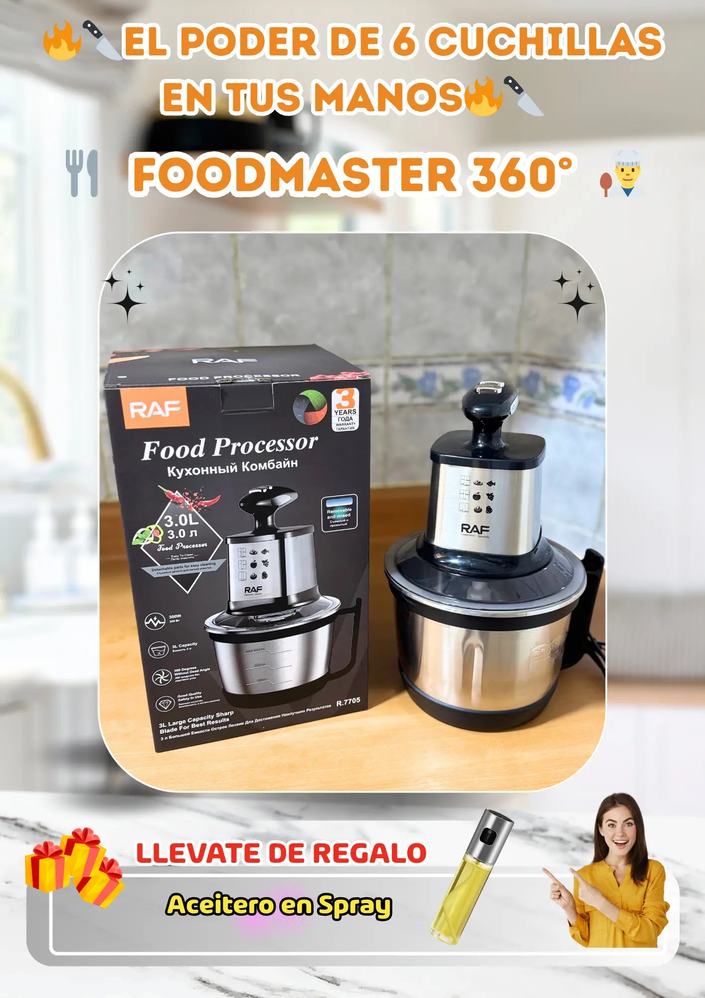 Procesador de Alimentos - Foodmaster 360