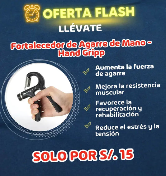 Fortalecedor de Agarra de Mano - Hand Gripp