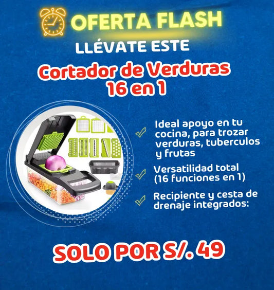 Cortador de Verduras y Frutas